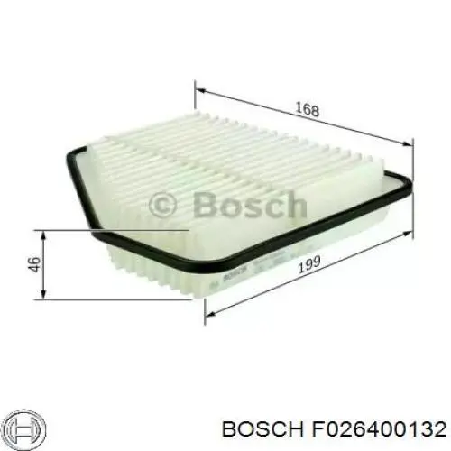 F026400132 Bosch воздушный фильтр