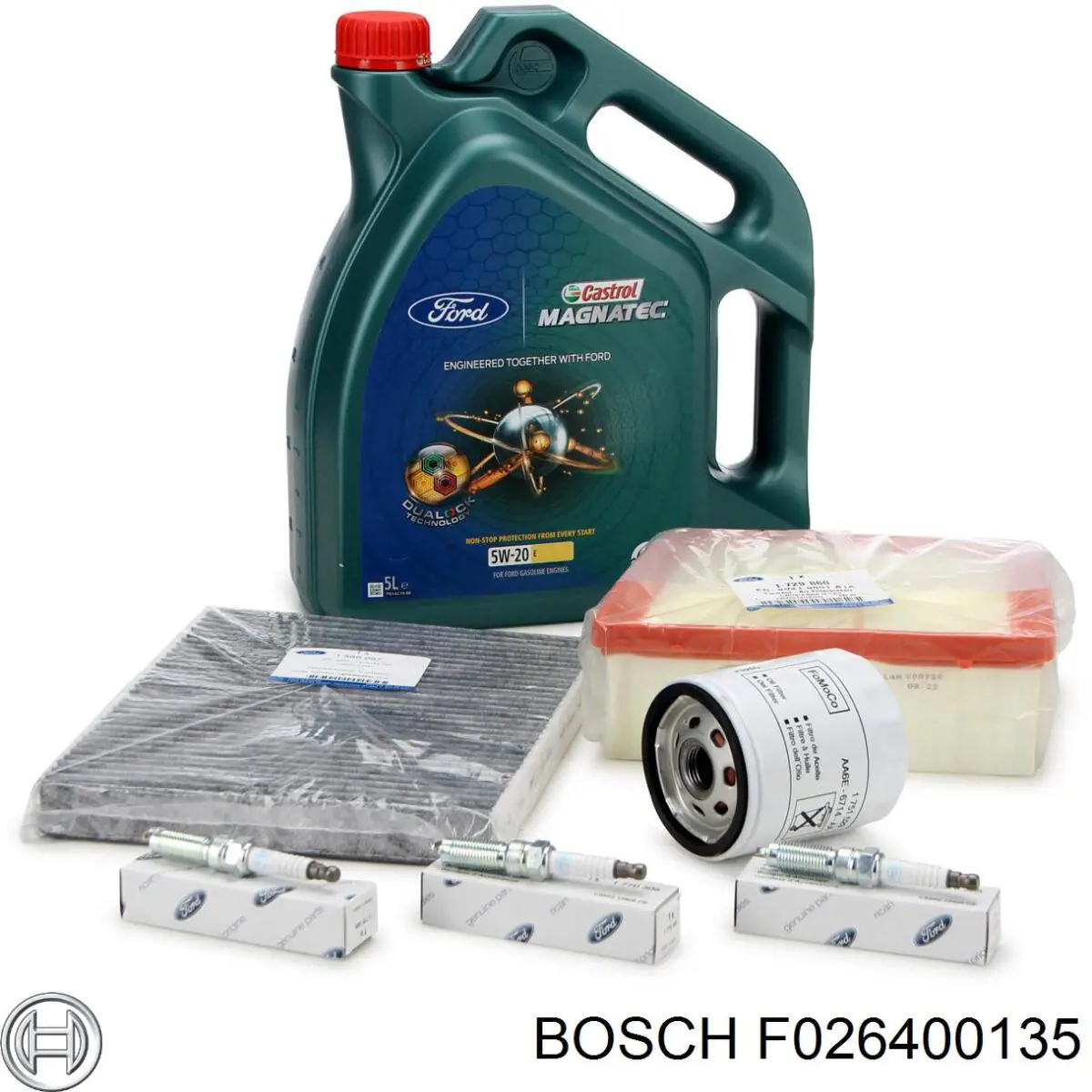 F026400135 Bosch Воздушный фильтр двигателя