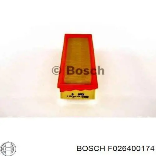 F026400174 Bosch filtro de ar