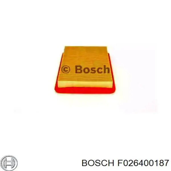 Купить F026400187 Bosch Автомобильный фильтр воздуха