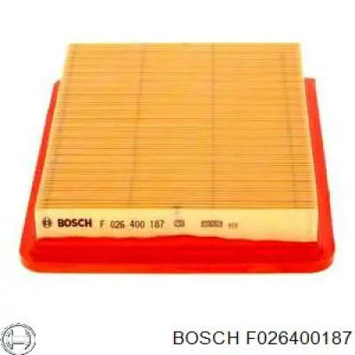 Filtro de aire F026400187 Bosch