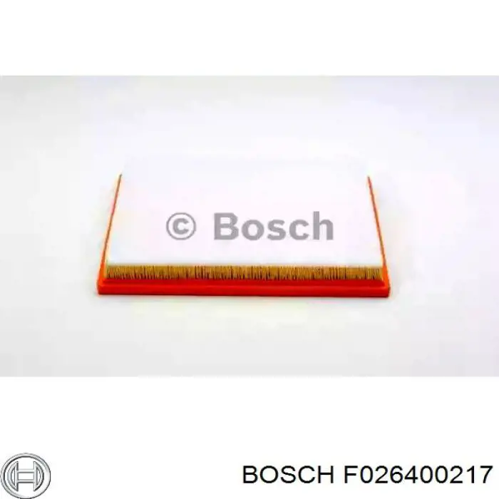 F026400217 Bosch filtro de ar