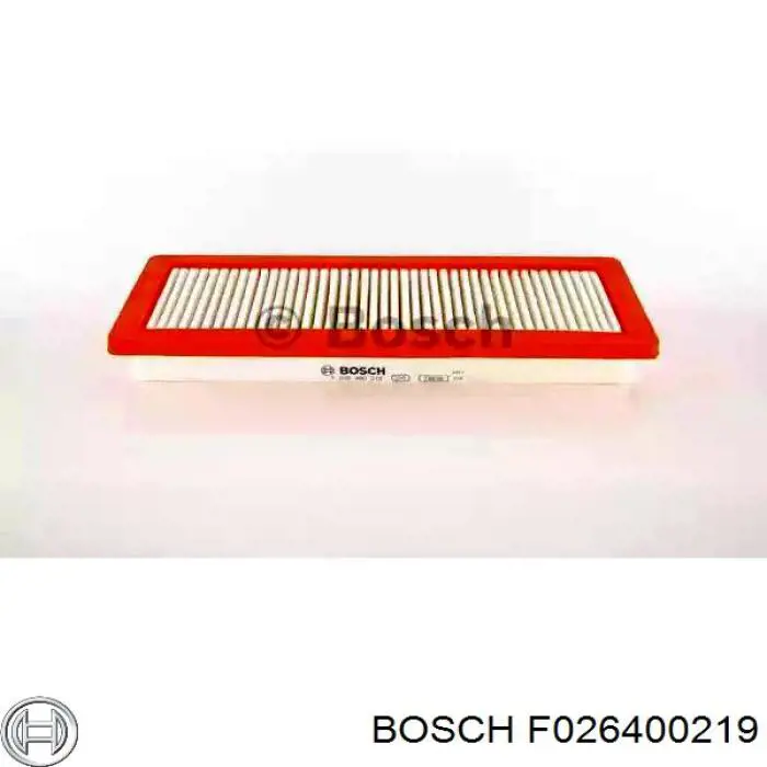 F026400219 Bosch filtro de ar