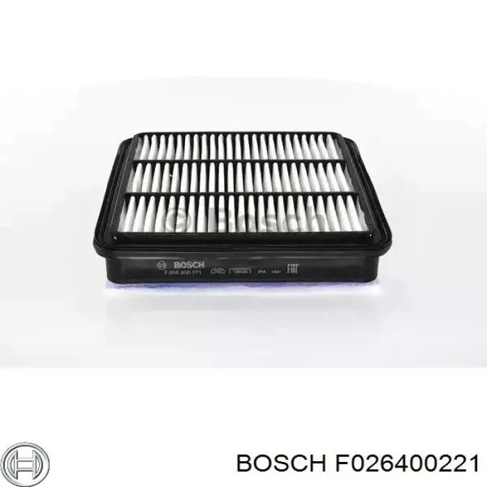 F026400221 Bosch filtro de ar