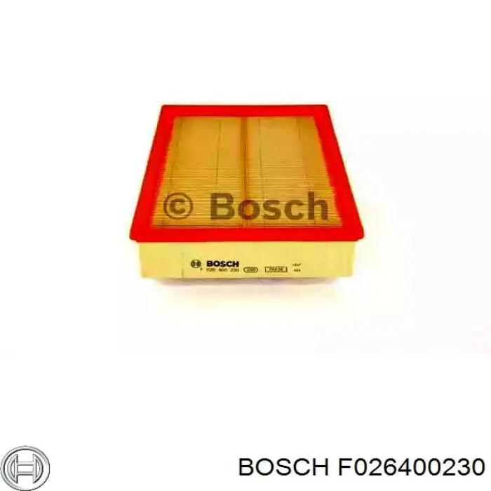 F026400230 Bosch filtro de ar