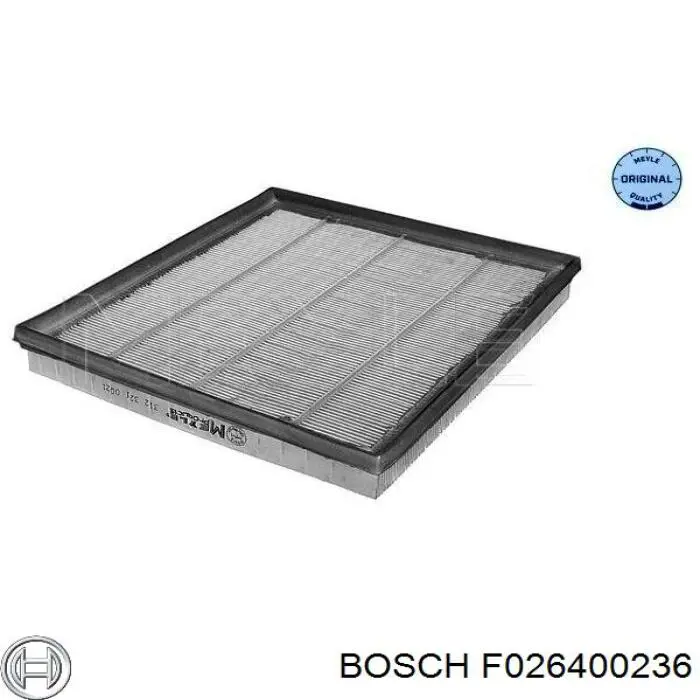 F026400236 Bosch filtro de ar