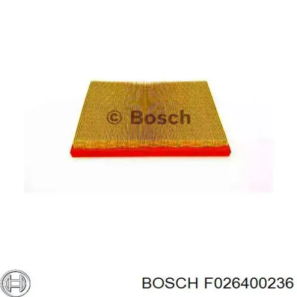 F026400236 Bosch Воздушный фильтр двигателя