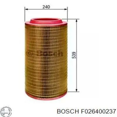 Воздушный фильтр F026400237 Bosch