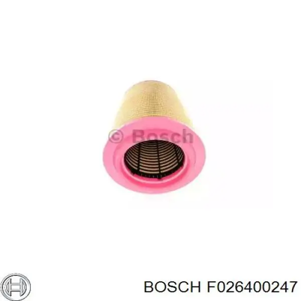 Filtro de aire F026400247 Bosch