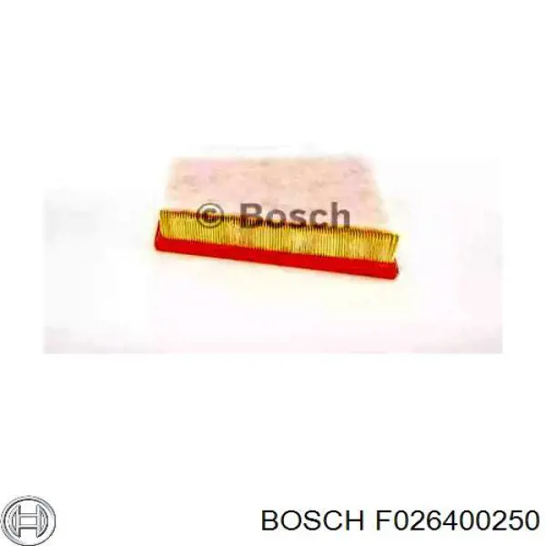 Filtro de aire F026400250 Bosch