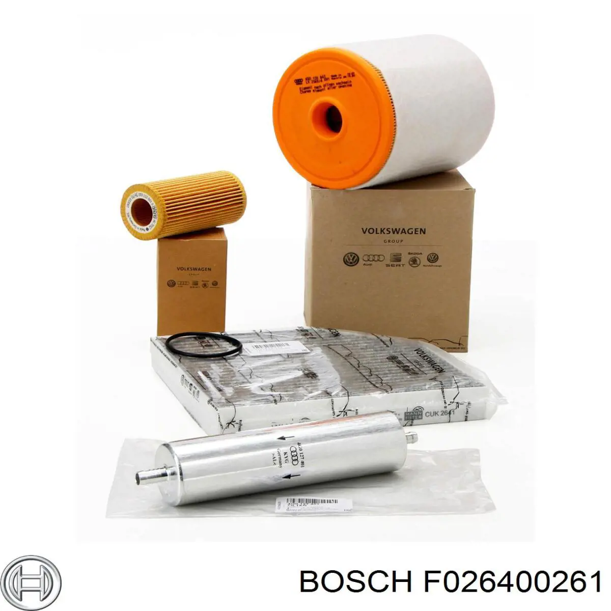 Купить F026400261 Bosch Автомобильный фильтр воздуха