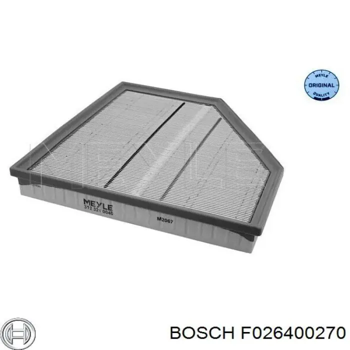 Элемент воздушного фильтра Bosch F026400270 цена, от 18.12 USD