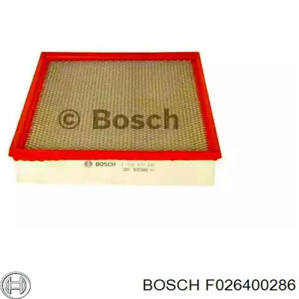 F026400286 Bosch filtro de ar