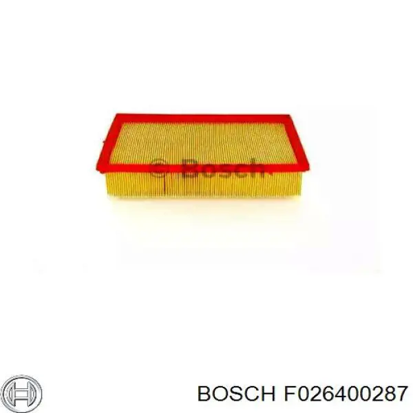 Купить F026400287 Bosch Автомобильный фильтр воздуха