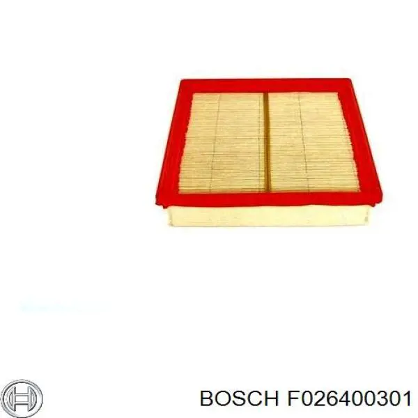 Filtro de aire F026400301 Bosch