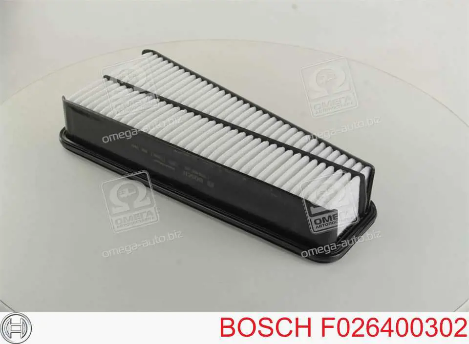 F026400302 Bosch filtro de ar