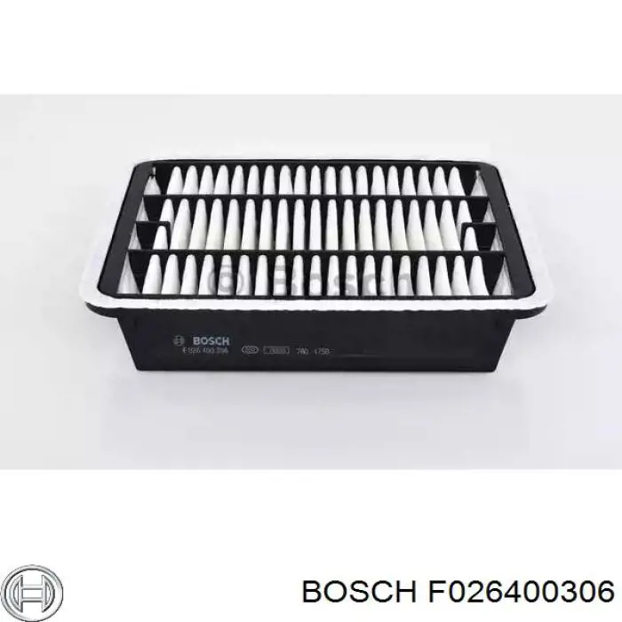 F026400306 Bosch filtro de ar