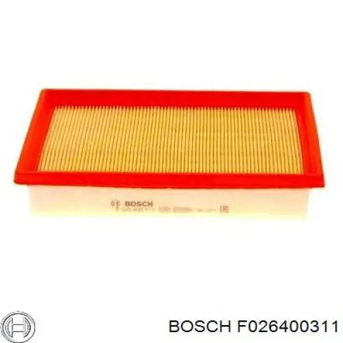 F026400311 Bosch filtro de ar