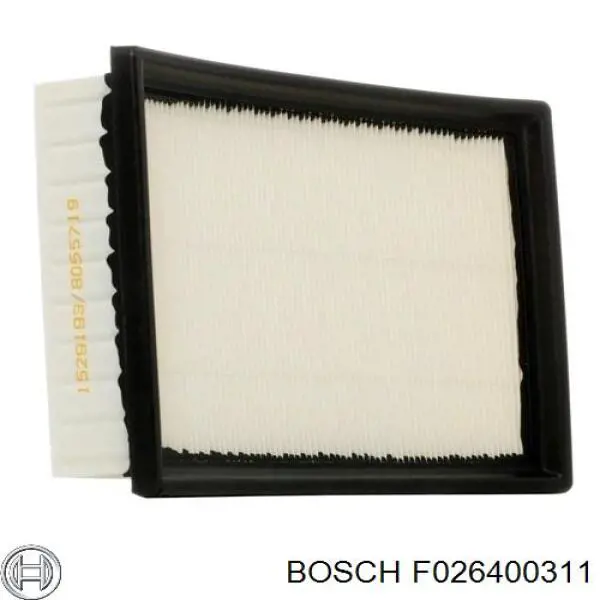 Filtro de aire F026400311 Bosch