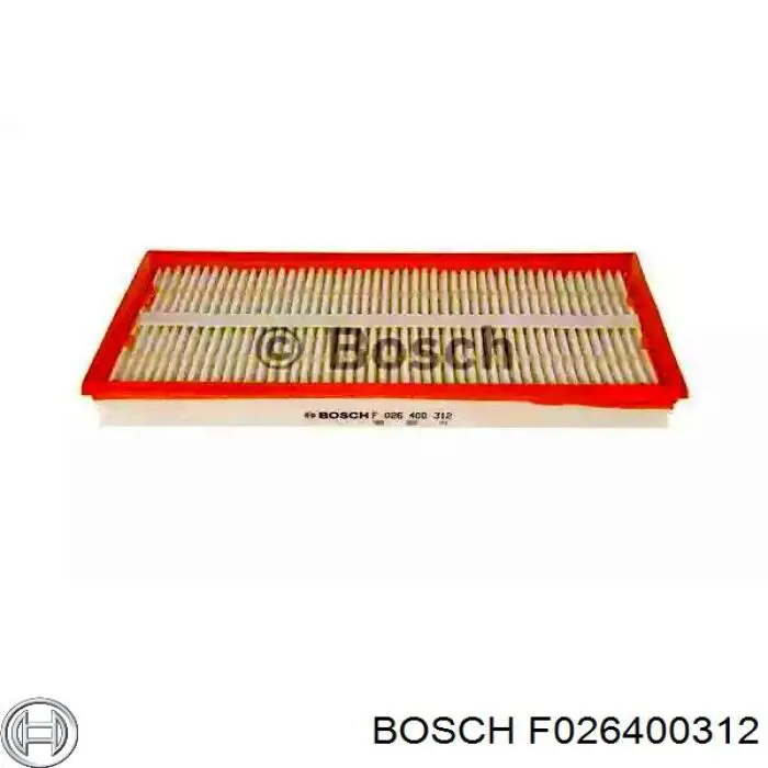 F 026 400 312 Bosch воздушный фильтр