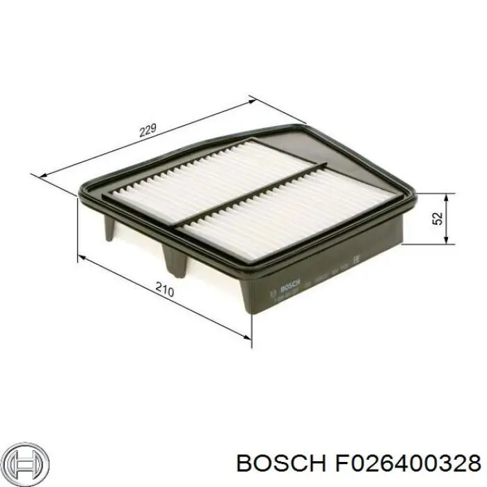 Фильтр воздушный Bosch F026400328