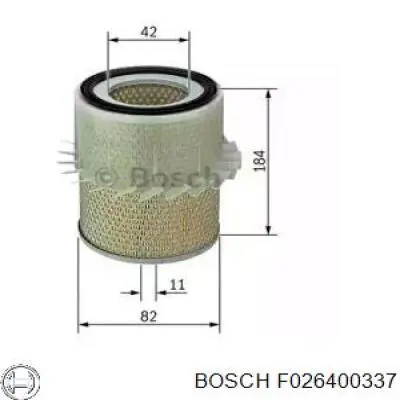 Воздушный фильтр F026400337 Bosch