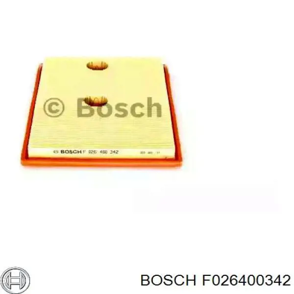 F026400342 Bosch filtro de ar