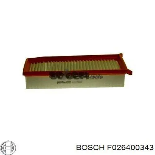 Элемент воздушного фильтра Bosch F026400343 цена, от 9.58 USD