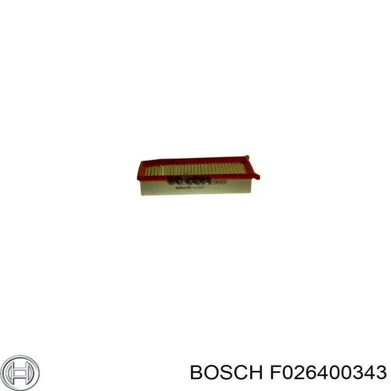 Купить F026400343 Bosch Автомобильный фильтр воздуха
