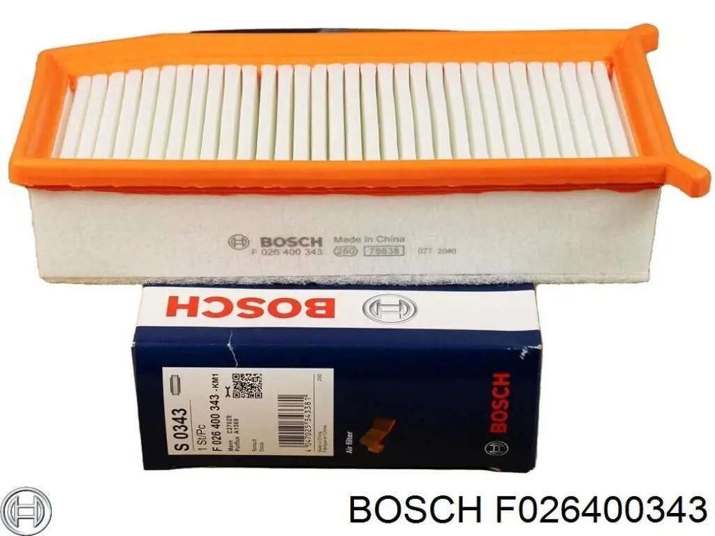 F026400343 Bosch Воздушный фильтр двигателя