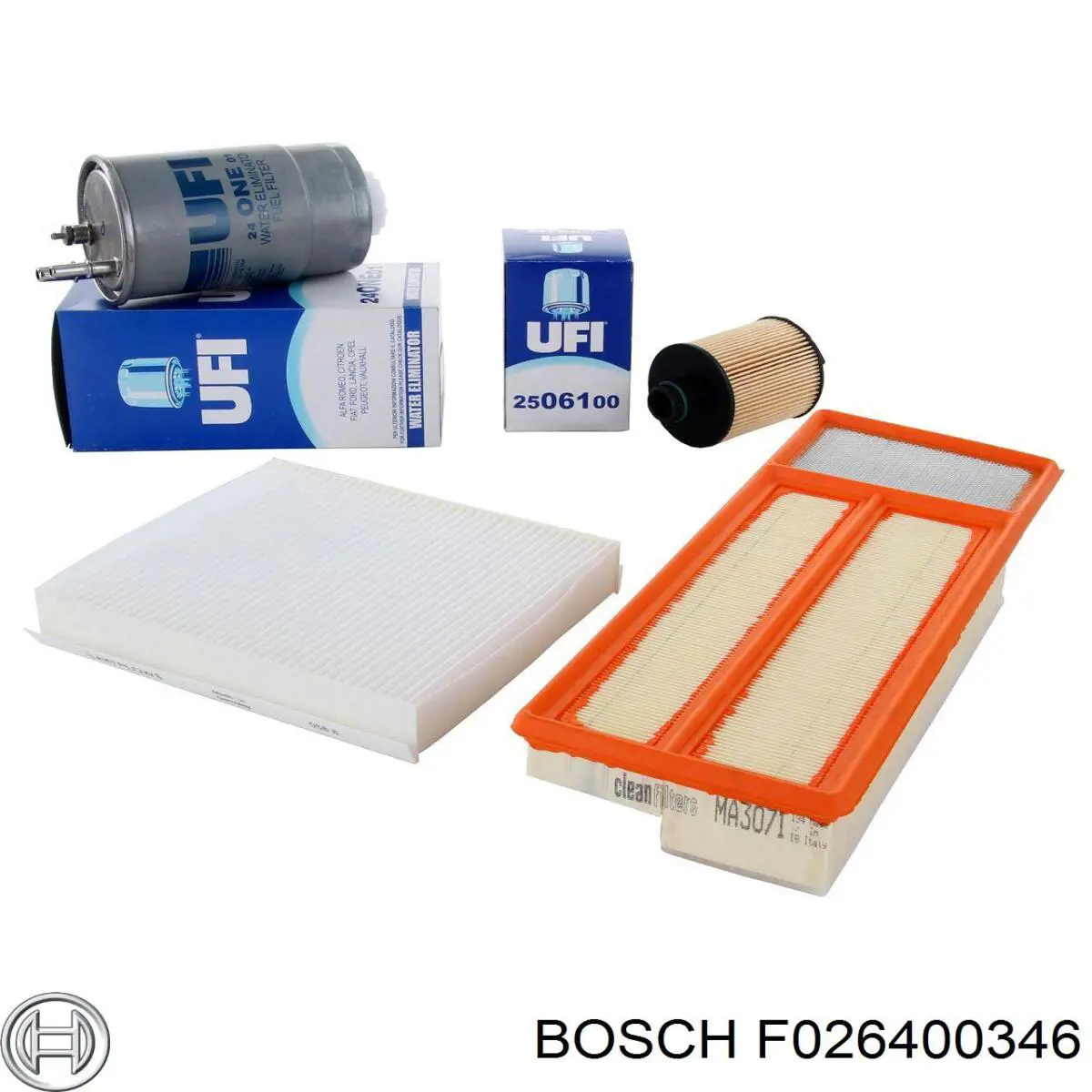 Купить F026400346 Bosch Автомобильный фильтр воздуха