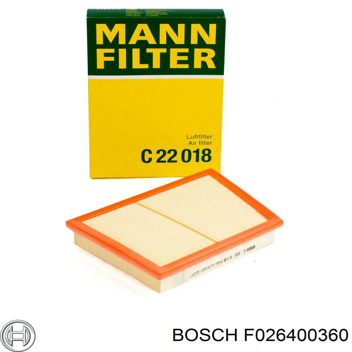 Элемент воздушного фильтра Bosch F026400360 цена, от 20.07 USD