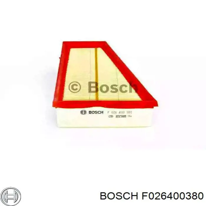 F026400380 Bosch filtro de ar