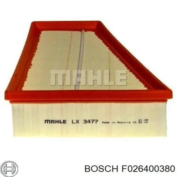 Купить F026400380 Bosch Автомобильный фильтр воздуха