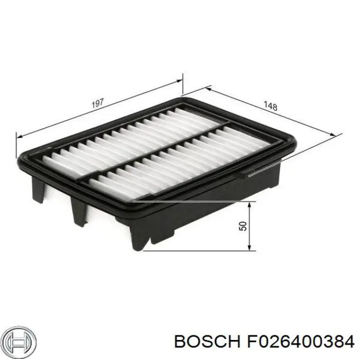 Фильтр воздушный Bosch F026400384