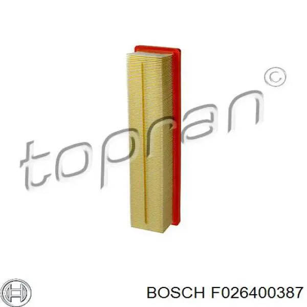 Элемент воздушного фильтра Bosch F026400387 цена, от 8.75 USD