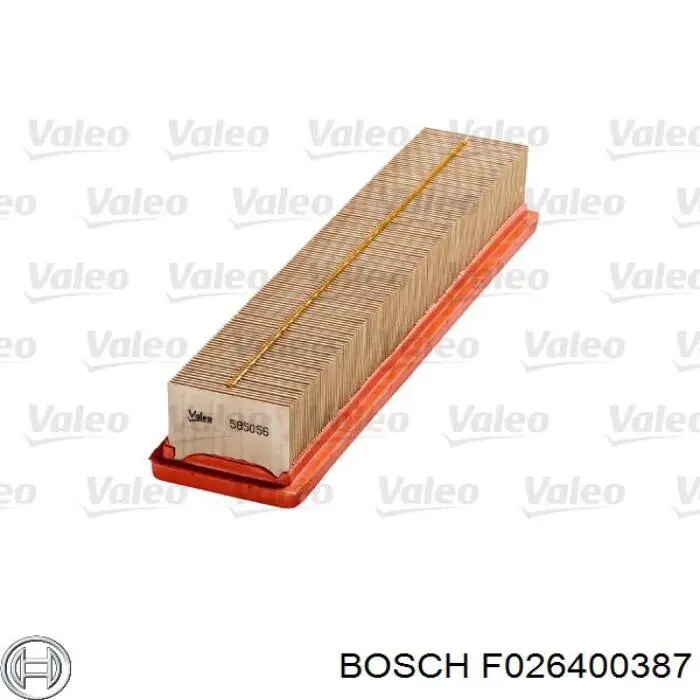 Купить F026400387 Bosch Автомобильный фильтр воздуха