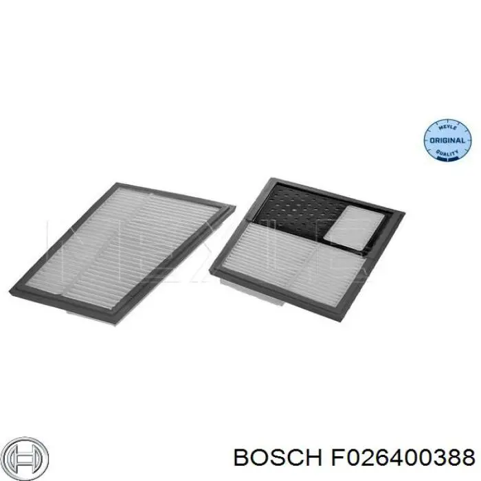 Элемент воздушного фильтра Bosch F026400388 цена, от 16.01 USD