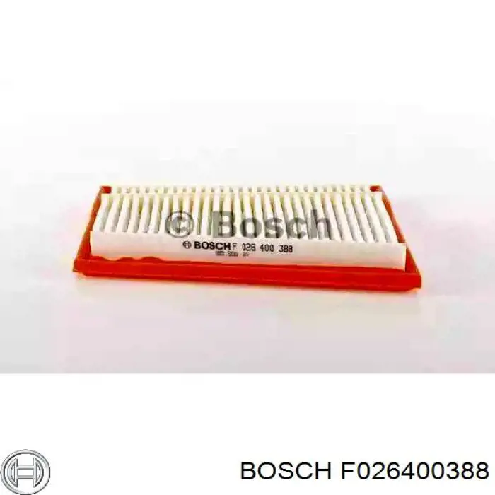 F026400388 Bosch filtro de ar