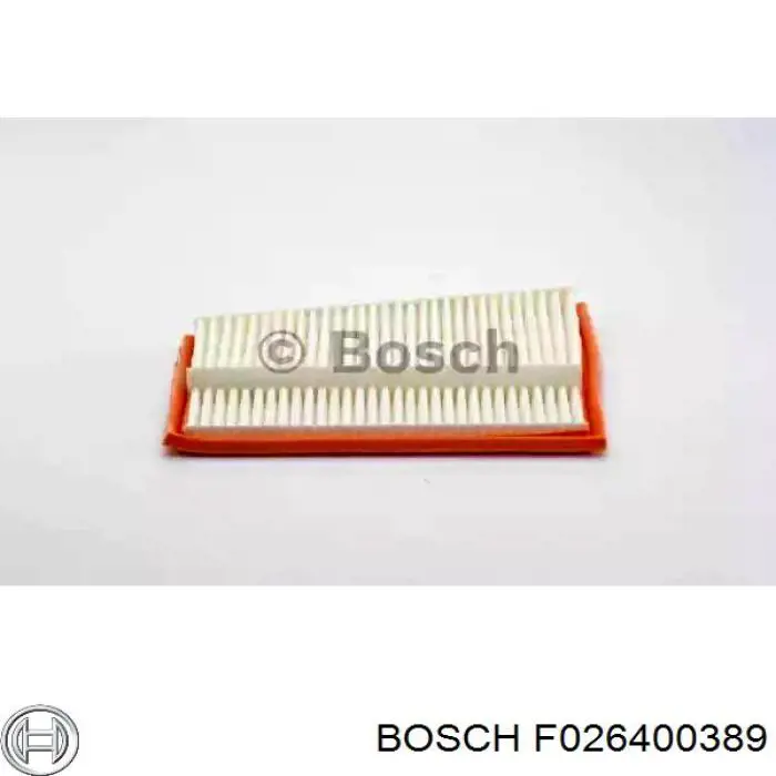 F026400389 Bosch filtro de ar