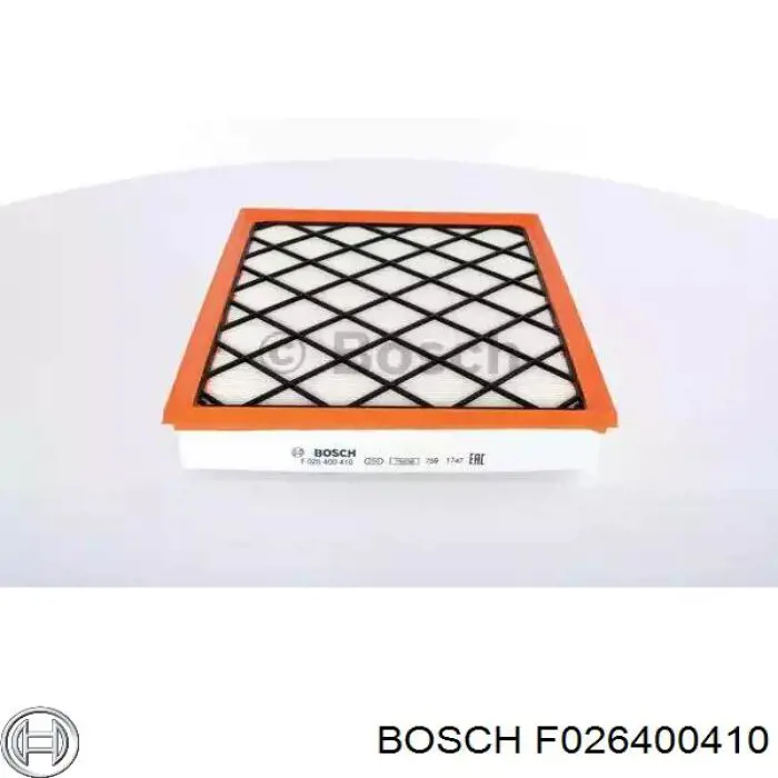 Воздушный фильтр F026400410 Bosch