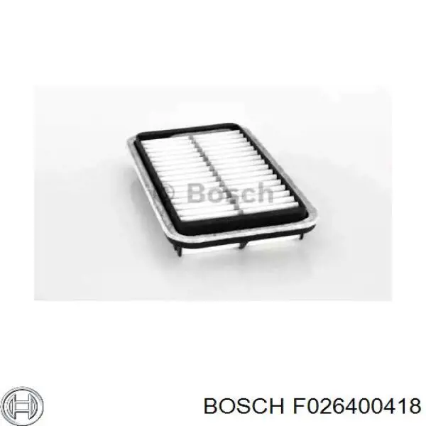 F 026 400 418 Bosch filtro de ar