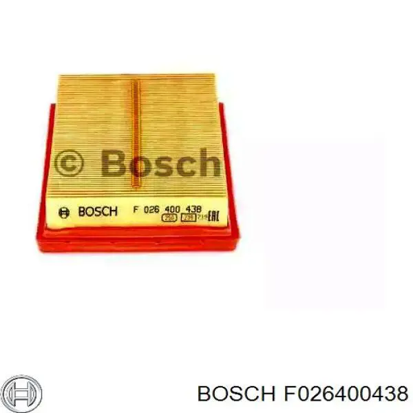 F026400438 Bosch filtro de ar