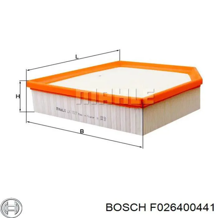 Воздушный фильтр F026400441 Bosch