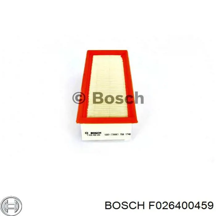 F026400459 Bosch filtro de ar