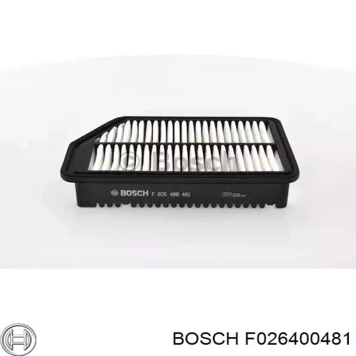 F026400481 Bosch filtro de ar