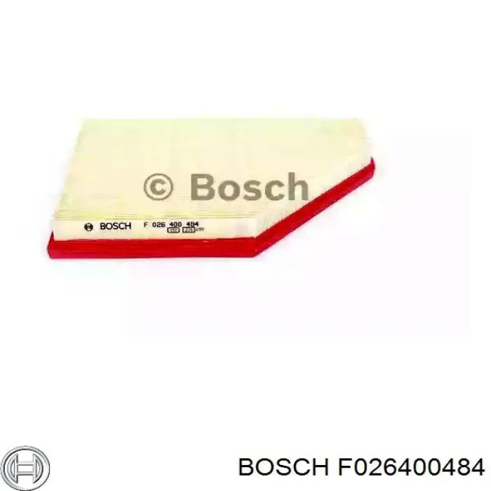 F026400484 Bosch filtro de ar