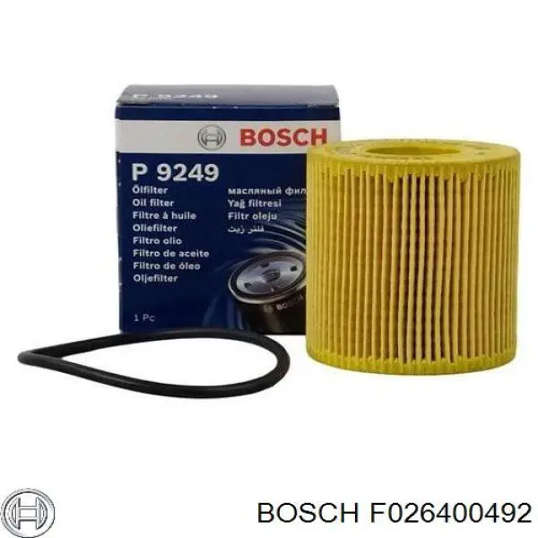 F026400492 Bosch Воздушный фильтр двигателя