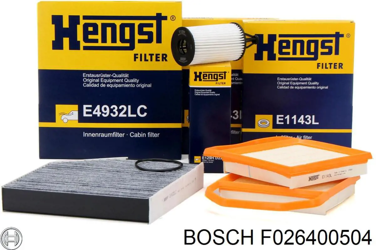 Купить F026400504 Bosch Автомобильный фильтр воздуха