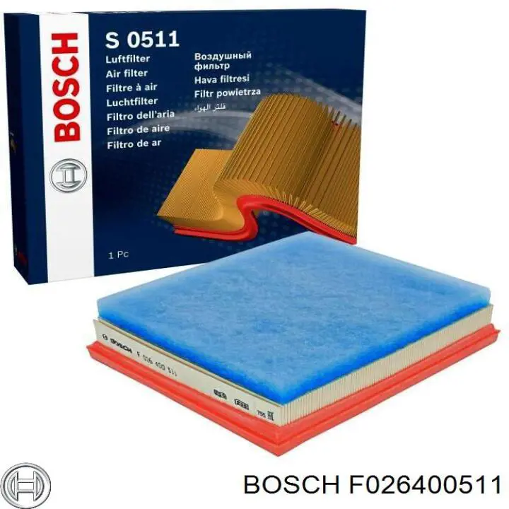 Фильтр воздушный Bosch F026400511